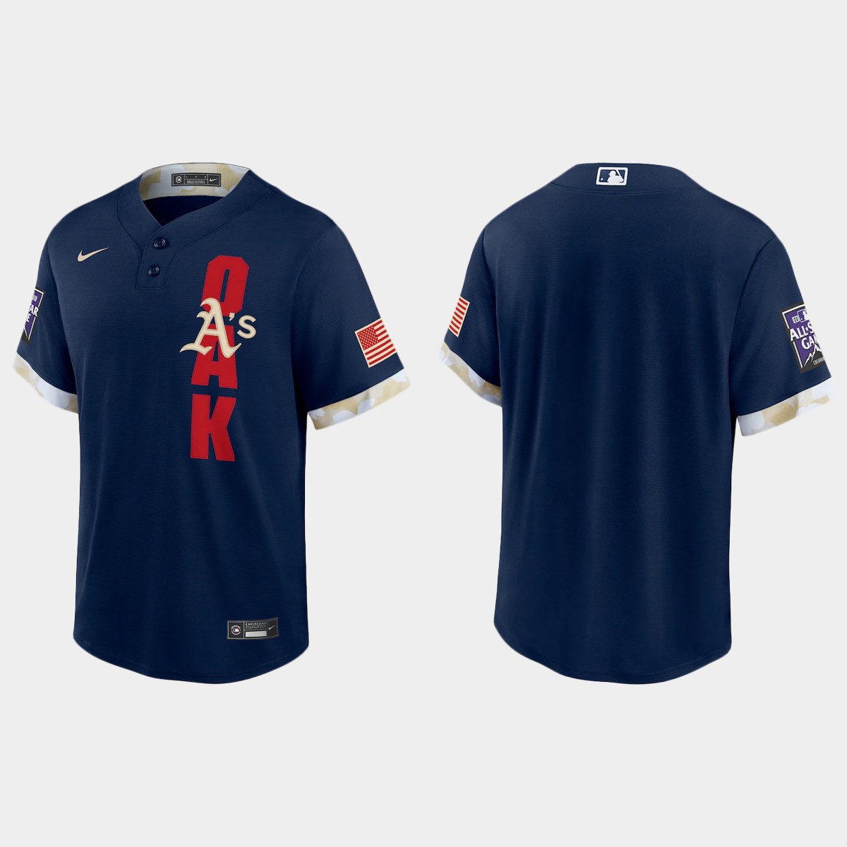 Oakland Athletics 2021 All Star Game Fan's Version Navy Jersey
