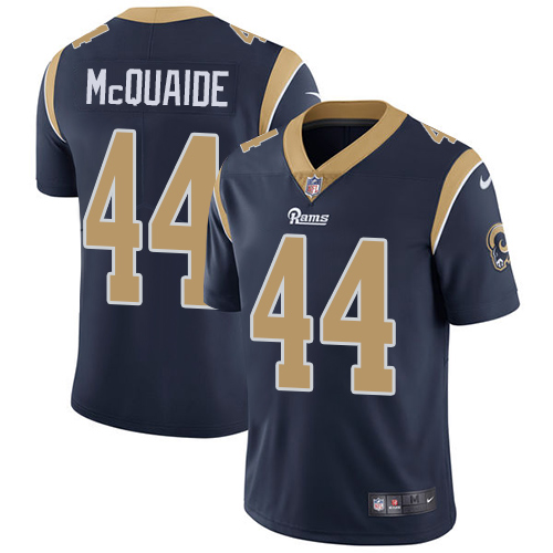 Los Angeles Rams #44 Jacob McQuaide Navy Blue Team Color Youth Stitched Vapor Untouchable Limited Jersey Youth