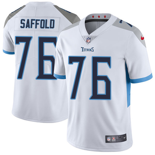Tennessee Titans #76 Rodger Saffold White Men's Stitched Vapor Untouchable Limited Jersey Men's