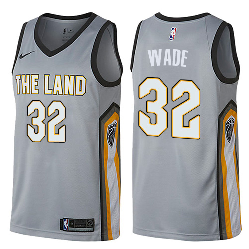 Cleveland Cavaliers #32 Dean Wade Gray Youth Swingman City Edition Jersey Youth
