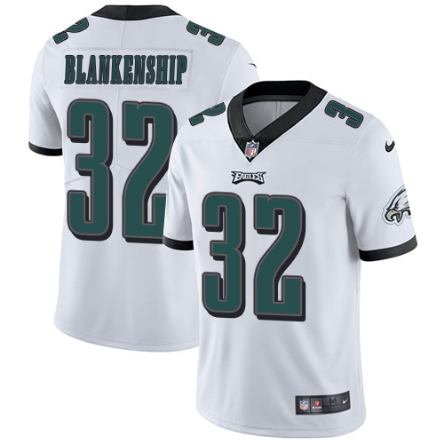 Eagles #32 Reed Blankenship White Youth Stitched Vapor Untouchable Limited Jersey