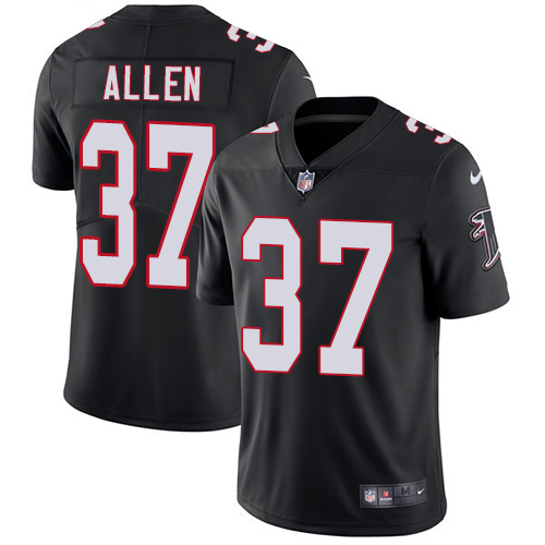 Atlanta Falcons #37 Ricardo Allen Black Alternate Men's Stitched Vapor Untouchable Limited Jersey Men's