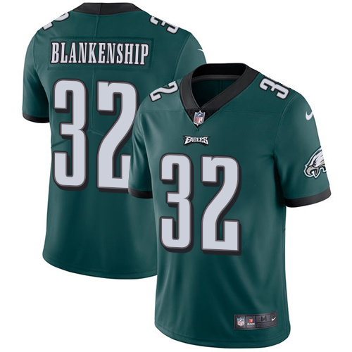 Eagles #32 Reed Blankenship Green Team Color Men's Stitched Vapor Untouchable Limited Jersey