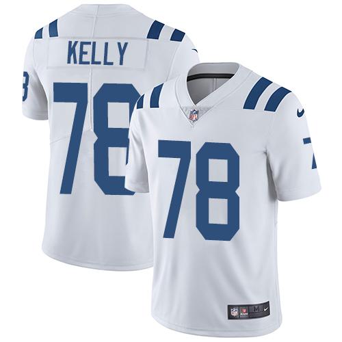 Indianapolis Colts #78 Ryan Kelly White Youth Stitched Vapor Untouchable Limited Jersey Youth