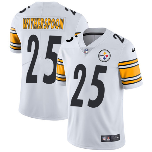 Steelers #25 Ahkello Witherspoon White Youth Stitched Vapor Untouchable Limited Jersey