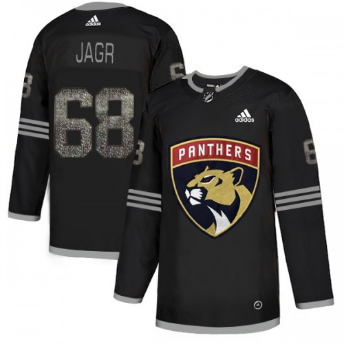 Adidas Florida Panthers #68 Jaromir Jagr Black Authentic Classic Stitched Jersey Men's