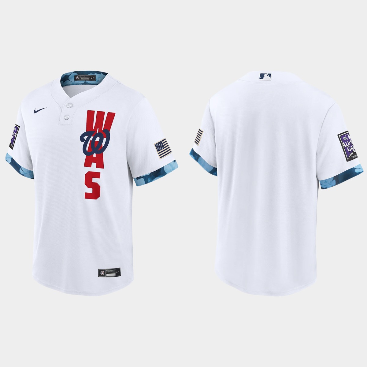 Washington Nationals 2021 All Star Game Fan's Version White Jersey