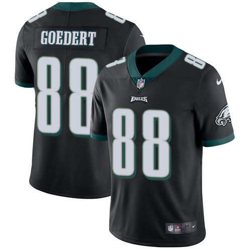 Eagles #88 Dallas Goedert Black Alternate Men's Stitched Vapor Untouchable Limited Jersey