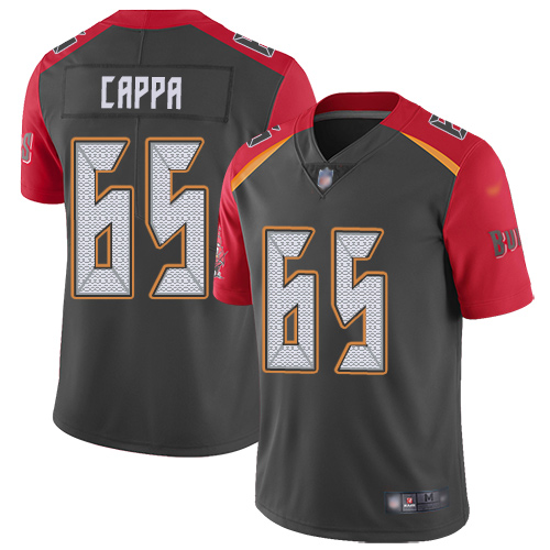 Tampa Bay Buccaneers #65 Alex Cappa Gray Youth Stitched Limited Inverted Legend Jersey Youth