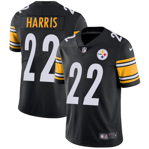 Steelers #22 Najee Harris Black Team Color Youth Stitched Vapor Untouchable Limited Jersey