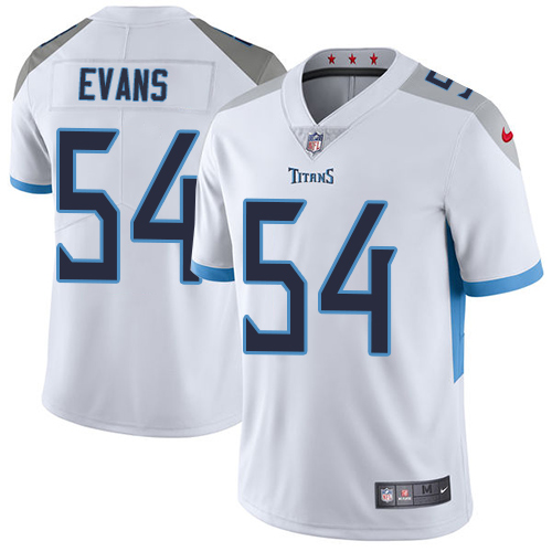 Tennessee Titans #54 Rashaan Evans White Youth Stitched Vapor Untouchable Limited Jersey Youth