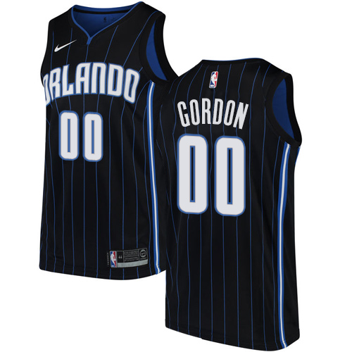 Orlando Magic #00 Aaron Gordon Black Youth Swingman Statement Edition Jersey Youth