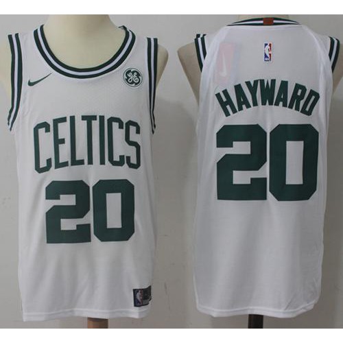 Boston Celtics #20 Gordon Hayward White Swingman Association Edition Jersey Mens