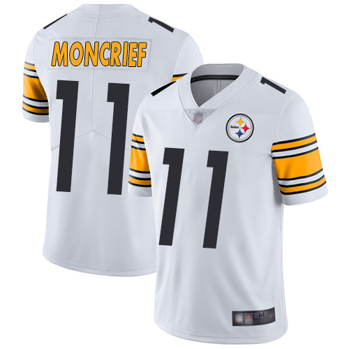 Pittsburgh Steelers #11 Donte Moncrief White Men's Stitched Vapor Untouchable Limited Jersey Men's