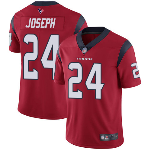 Houston Texans #24 Johnathan Joseph Red Alternate Youth Stitched Vapor Untouchable Limited Jersey Youth