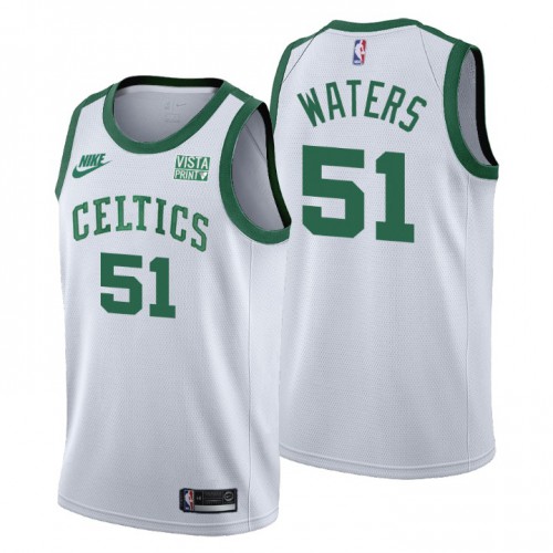 Boston Boston Celtics #51 Tremont Waters Womens Releases Classic Edition 75th Anniversary Jersey White Womens