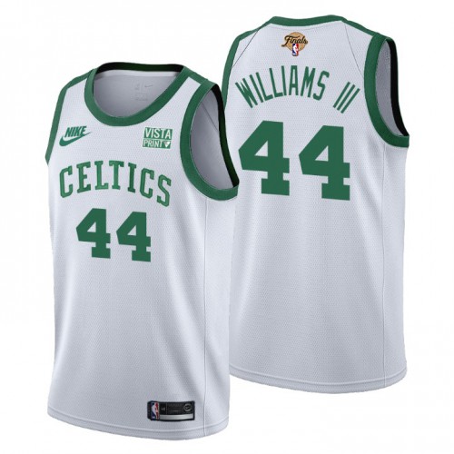 Boston Boston Celtics #44 Robert Williams III Mens Releases Classic Edition 2022 Finals 75th Anniversary Jersey White Mens
