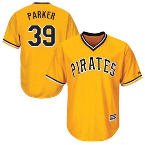Pittsburgh Pirates #39 Dave Parker Gold New Cool Base Stitched Jersey Men's