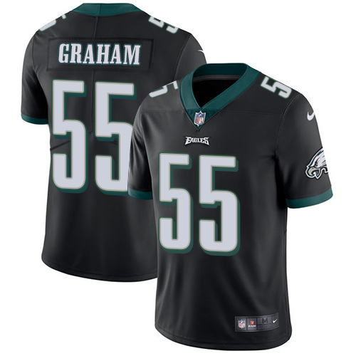 Eagles #55 Brandon Graham Black Alternate Men's Stitched Vapor Untouchable Limited Jersey