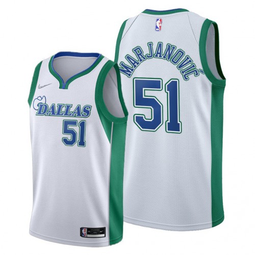 Dallas Dallas Mavericks #51 Boban Marjanovic Youth 2021-22 City Edition White Jersey Youth