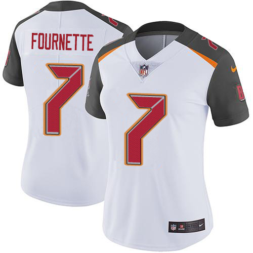 Tampa Bay Buccaneers #7 Leonard Fournette White Women's Stitched Vapor Untouchable Limited Jersey