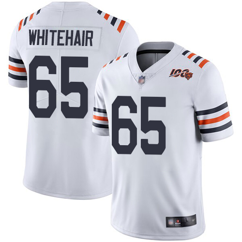 Chicago Bears #65 Cody Whitehair White Alternate Youth Stitched Vapor Untouchable Limited 100th Season Jersey Youth
