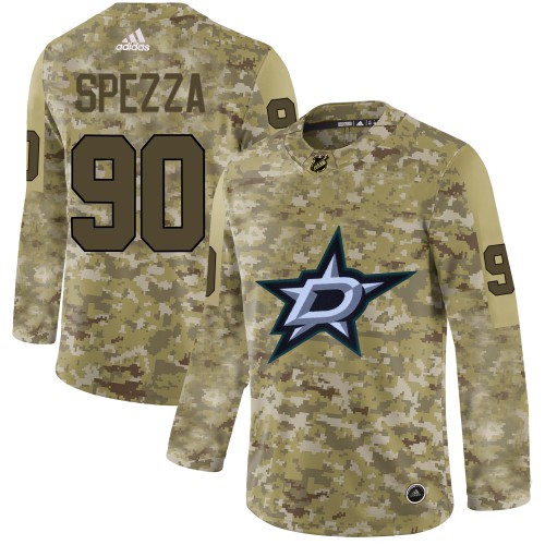Adidas Dallas Stars #90 Jason Spezza Camo Authentic Stitched Jersey Men's