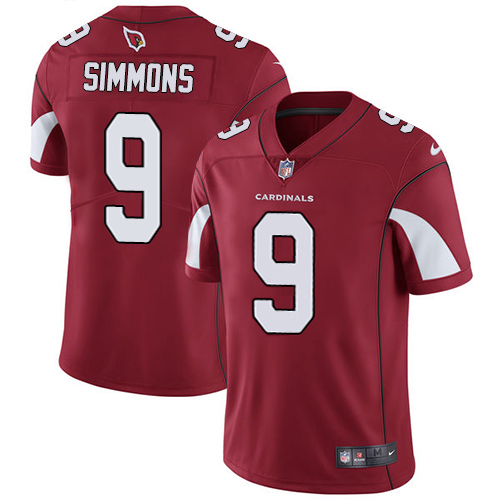 Cardinals #9 Isaiah Simmons Red Team Color Men's Stitched Vapor Untouchable Limited Jersey