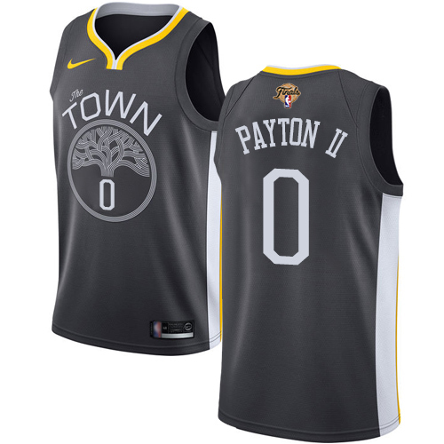 Golden State Warriors #0 Gary Payton II Black Youth 2022 Finals Swingman Statement Edition Jersey Youth