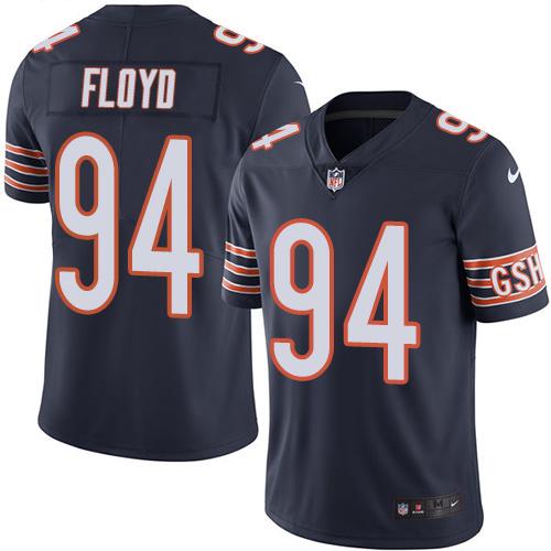 Chicago Bears #94 Leonard Floyd Navy Blue Team Color Youth Stitched Vapor Untouchable Limited Jersey Youth