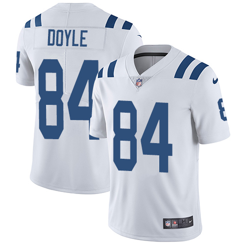 Indianapolis Colts #84 Jack Doyle White Men's Stitched Vapor Untouchable Limited Jersey Men's