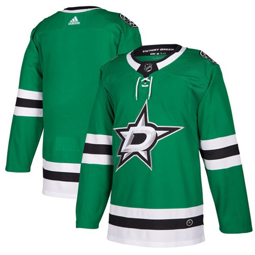 Adidas Stars Blank Green Home Authentic Stitched Jersey
