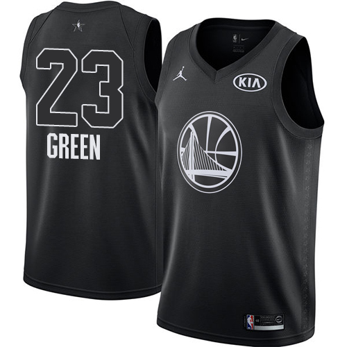 Golden State Warriors #23 Draymond Green Black Youth Jordan Swingman 2018 All-Star Game Jersey Youth