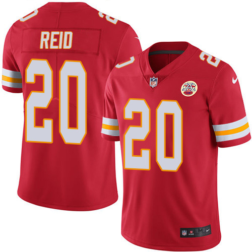 Kansas City Chiefs #20 Justin Reid Red Team Color Men's Stitched Vapor Untouchable Limited Jersey Men's