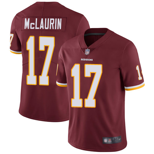 Commanders #17 Terry McLaurin Burgundy Red Team Color Youth Stitched Vapor Untouchable Limited Jersey