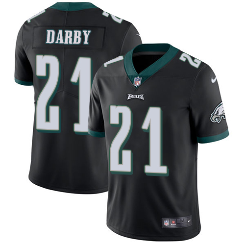 Philadelphia Eagles #21 Ronald Darby Black Alternate Youth Stitched Vapor Untouchable Limited Jersey Youth