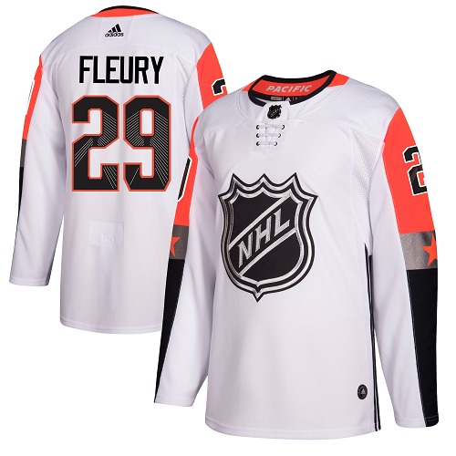 Adidas Golden Vegas Golden Knights #29 Marc-Andre Fleury White 2018 All-Star Pacific Division Authentic Stitched Youth Jersey Youth