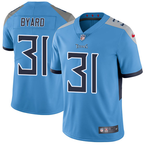 Tennessee Titans #31 Kevin Byard Light Blue Alternate Men's Stitched Vapor Untouchable Limited Jersey Men's