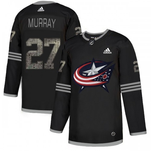 Adidas Columbus Blue Jackets #27 Ryan Murray Black Authentic Classic Stitched Jersey Men's