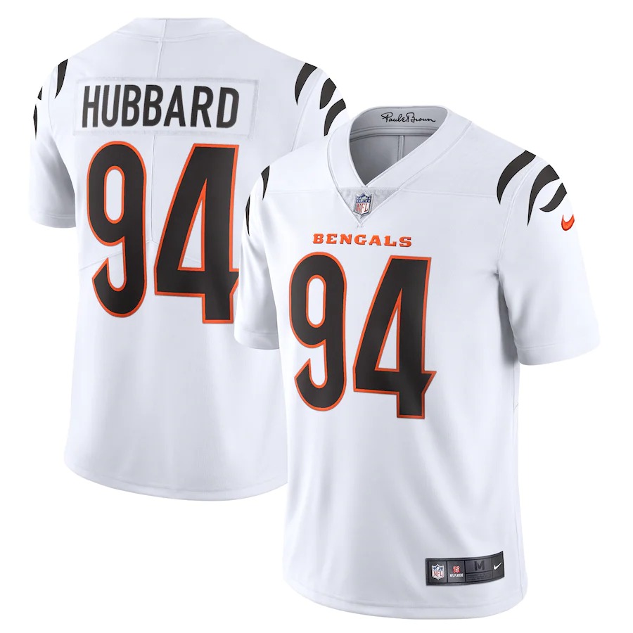 Cincinnati Bengals #94 Sam Hubbard White Youth Vapor Limited Jersey