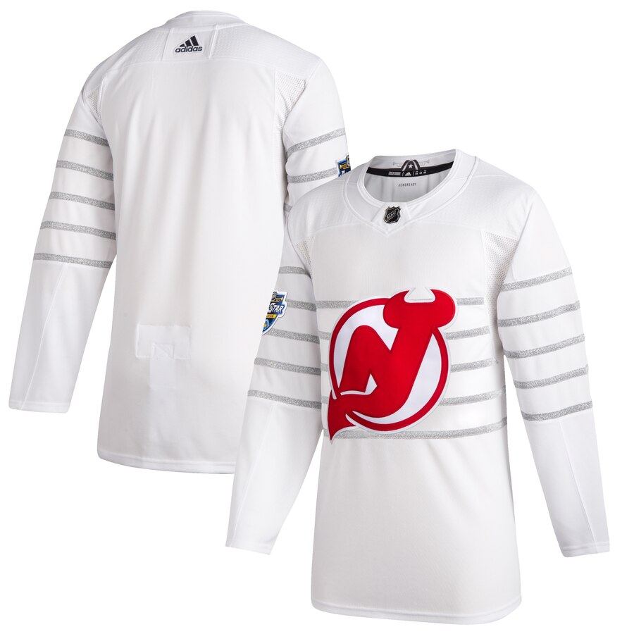 Men's New Jersey Devils Adidas White 2020 All-Star Game Authentic Jersey