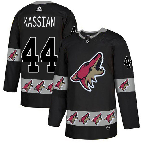 Adidas Coyotes #44 Zack Kassian Black Authentic Team Logo Fashion Stitched Jersey