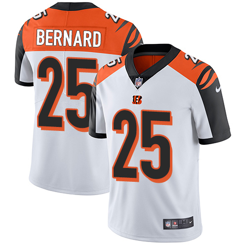 Cincinnati Bengals #25 Giovani Bernard White Youth Stitched Vapor Untouchable Limited Jersey Youth