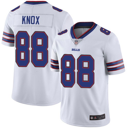 Buffalo Bills #88 Dawson Knox White Men's Stitched Vapor Untouchable Limited Jersey Men's