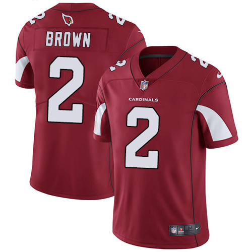 Cardinals #2 Marquise Brown Red Team Color Youth Stitched Vapor Untouchable Limited Jersey