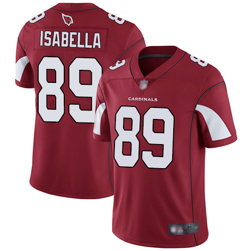 Arizona Cardinals #89 Andy Isabella Red Team Color Men's Stitched Vapor Untouchable Limited Jersey Men's