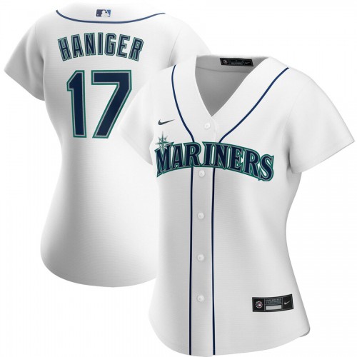 Seattle Seattle Mariners #17 Mitch Haniger Women's Home 2020 Player Jersey White Womens