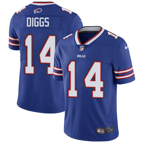Bills #14 Stefon Diggs Royal Blue Team Color Youth Stitched Vapor Untouchable Limited Jersey