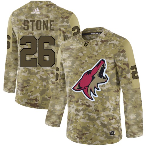 Adidas Arizona Coyotes #26 Michael Stone Camo Authentic Stitched Jersey Men's