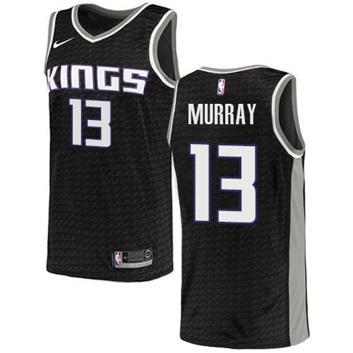 Sacramento Kings #13 Keegan Murray Black Swingman Statement Edition Jersey Mens